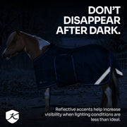 New Mini 180G Medium Weight Horse Winter Turnout Blanket - Waterproof & Breathable