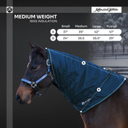New 1200D Horse 180G Medium Weight Winter Neck Warmer - Waterproof & Breathable (Copy)