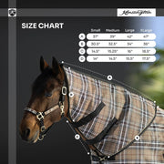 Supermesh® Horse Winter Neck Warmer - Waterproof & Breathable - Supremely Durable Textilene® - Multiple Weights