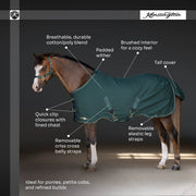 Pony Poly Cotton Day Sheet - Breathable Stable Sheet