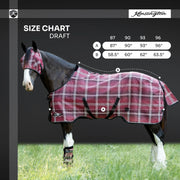 Draft Horse Protective Fly Sheet  - 73% UV Protection