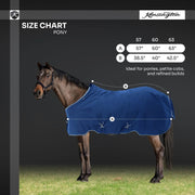 Pony Lightweight 80g Horse Winter Turnout Blanket - Waterproof & Breathable
