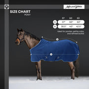Pony Heavyweight 300g Horse Winter Turnout Blanket - Waterproof & Breathable