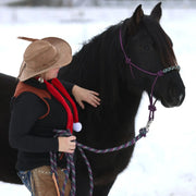 Clinician Training Rope Halter with Braided Nose