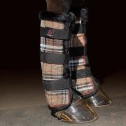 Horse Fly Boots with Fleece Trim - Set of 2 - 73% UV + Fly Protection