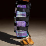 Horse Fly Boots with Fleece Trim - Set of 2 - 73% UV + Fly Protection