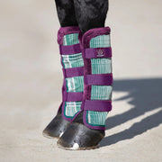 Horse Fly Boots with Fleece Trim - Set of 2 - 73% UV + Fly Protection