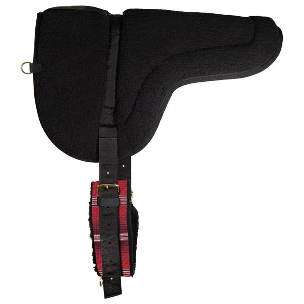 Plush Fleece Bareback Pad - Comfort for Horse & Human