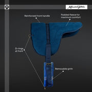 Plush Fleece Bareback Pad - Comfort for Horse & Human