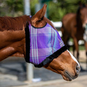Fly Mask with Fleece Trim & 73% UV Protection - Open Top Design