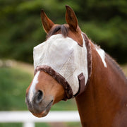 Fly Mask with Fleece Trim & 73% UV Protection - Open Top Design