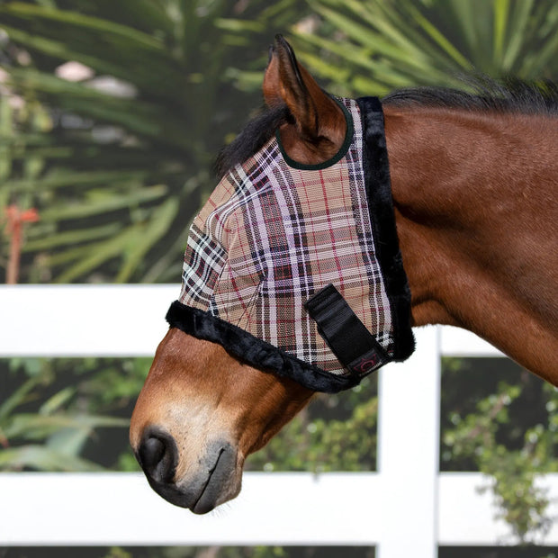 Fly Mask with Fleece Trim & 73% UV Protection