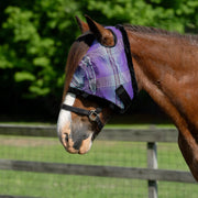 Draft Horse Fly Mask with Fleece Trim & 73% UV Protection