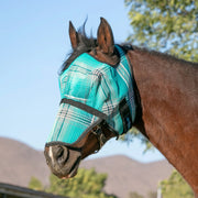 Fly Mask with Nose & 73% UV Protection - Open Top Design