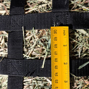 Slow Feed Hay Bag with Easy Load Rim - 1 Flake Capacity