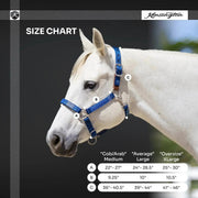 Reflective Breakaway Nylon Halter with Textliene