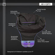 Western Saddle Protective Carry Bag