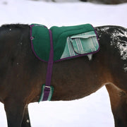 Plush Fleece Bareback Pad with Pockets - Comfort & Convenience