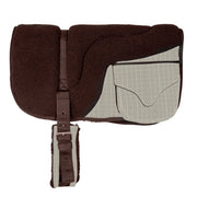 Plush Fleece Bareback Pad with Pockets - Comfort & Convenience