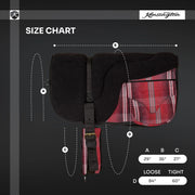 Plush Fleece Bareback Pad with Pockets - Comfort & Convenience