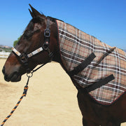Horse Protective Neck Cover - Pairs with Fly Sheet - 73% UV Blocking
