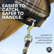 UViator CatchMask Fly Mask with Long Nose, Ears & 90% UV Protection