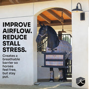 Stall Door Guard - Mounting Hardware Included