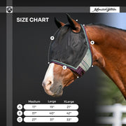 UViator CatchMask Fly Mask with 90% UV Protection