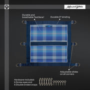 Stall Door Guard - Mounting Hardware Included