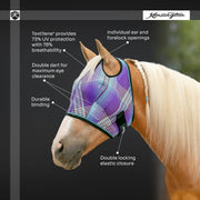 Fly Mask with 73% UV Protection
