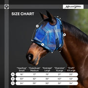 Fly Mask with Fleece Trim & 73% UV Protection