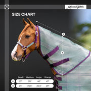 Horse Protective Neck Cover - Pairs with Fly Sheet - 73% UV Blocking