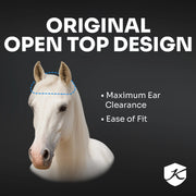 Fly Mask with 73% UV Protection - Open Top Design
