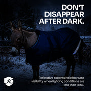 New 1200D Mini Donkey 180G Medium Weight Winter Turnout Blanket - Waterproof & Breathable